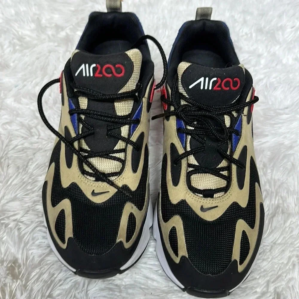 Nike Air Max 200 2019 Team Gold University Red-Black AQ2568-700